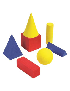 Conjunto de Sólidos Geométricos EAI Educación - 7 Piezas