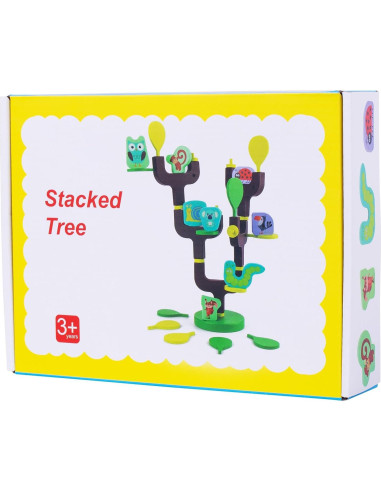 Juguete de Apilamiento de Madera Berry President - Educativo 26 Piezas