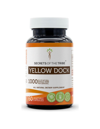 Cápsulas de Diente de León 1000 mg Secretos de la Tribu 60 U.