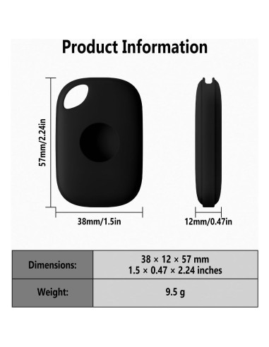 Funda de Silicona Geiomoo para Tile Pro 2024 - Protección Total