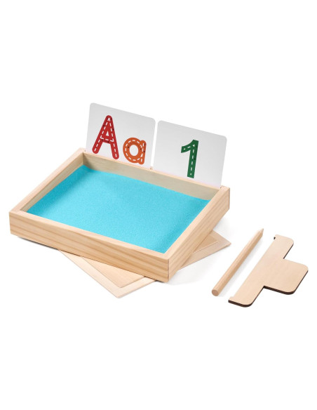 Bandeja de Arena Montessori MORITECK para Niños 22.6x18cm Bandeja de Arena Montessori MORITECK para Niños 22.6x18cm