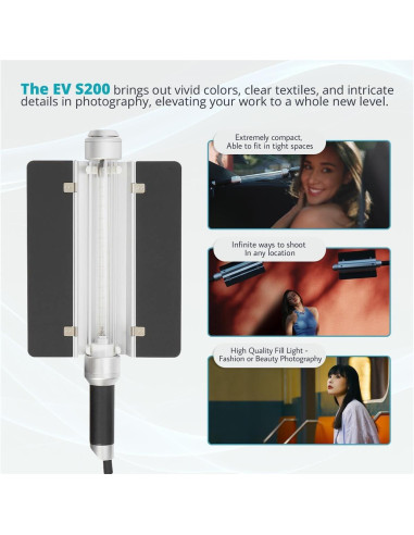 Cabezal de Flash Stick Flashpoint AD-S200 para Godox AD200