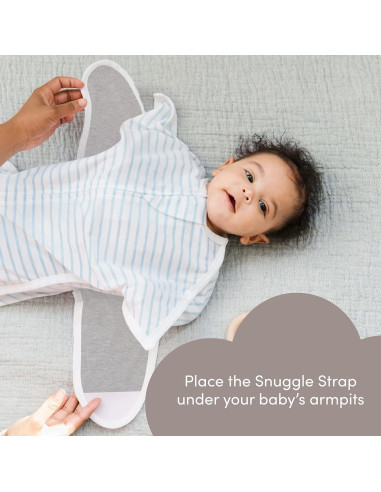 Sleeping Baby Zipadee-Zip Swaddle y Snuggle Strap Unisex