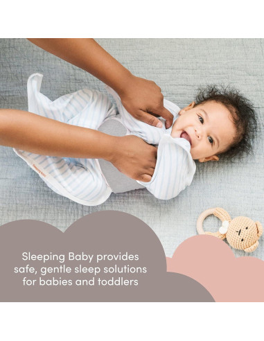 Sleeping Baby Zipadee-Zip Swaddle y Snuggle Strap Unisex