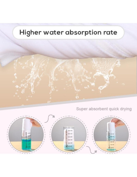 Paquete de 8 Paños para Eructar Bebés LazyRhino, 23x46 cm Paquete de 8 Paños para Eructar Bebés LazyRhino, 23x46 cm