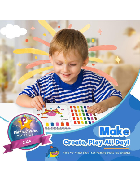 Libro de Pintura con Agua ZMLM para Niños 3-8 Años - Sin Desorden Libro de Pintura con Agua ZMLM para Niños 3-8 Años - Sin Desorden
