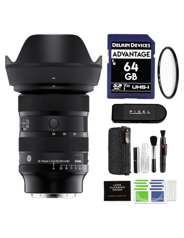 Lente Sigma 24-70mm f/2.8 DG DN II Art para Sony E