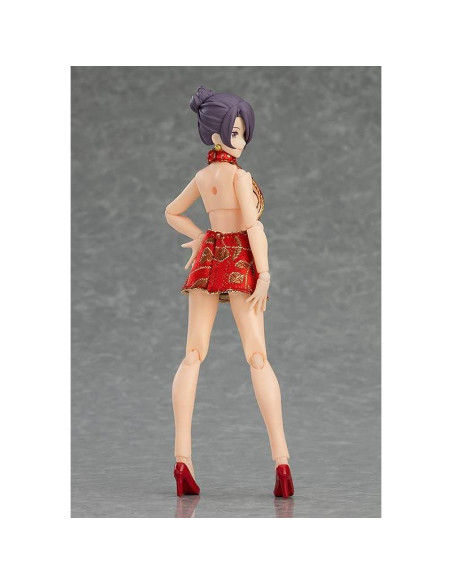 Figura de Acción Figma Mika con Vestido Chino - Max Factory Figura de Acción Figma Mika con Vestido Chino - Max Factory