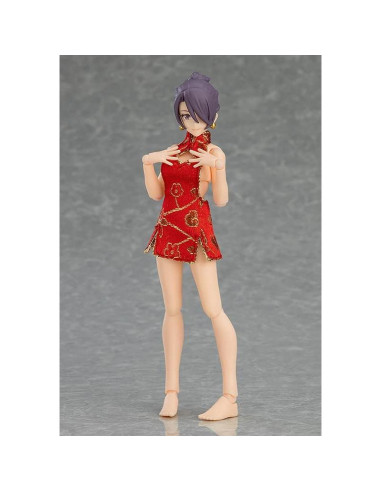 Figura de Acción Figma Mika con Vestido Chino - Max Factory