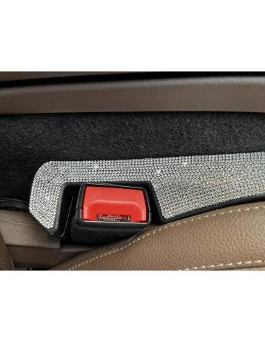 Rellenos de Espacio para Asiento de Coche cwboine - 2 Piezas Blanco