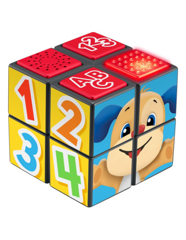 Cubo de Actividad Fisher-Price Perrito que Ríe 9+ Meses