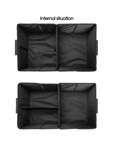Organizador de Maletero Plegable Tongketec 55L Impermeable Negro Organizador de Maletero Plegable Tongketec 55L Impermeable Negro