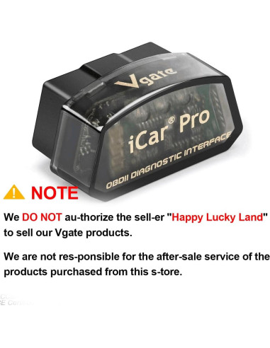 Vgate iCar Pro Bluetooth 4.0 Lector OBD2 para iOS y Android