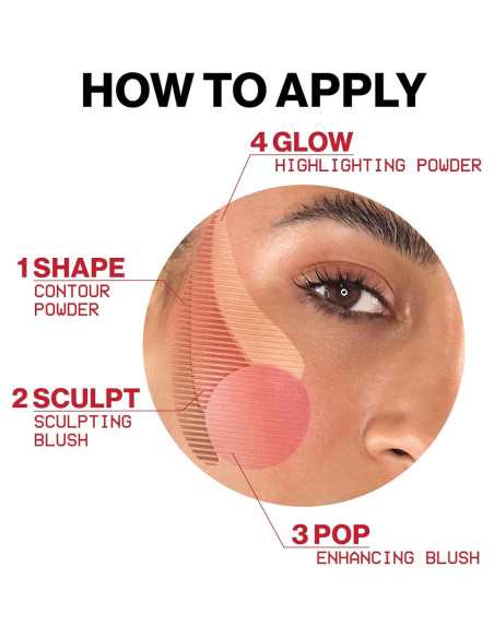 Paleta de Contorno Smashbox Halo Sculpt + Glow 15.6 g Paleta de Contorno Smashbox Halo Sculpt + Glow 15.6 g
