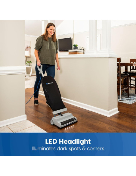 Aspiradora Vertical Vacmaster UB0402 Ultra-Ligera 14L con Luz LED Aspiradora Vertical Vacmaster UB0402 Ultra-Ligera 14L con Luz LED