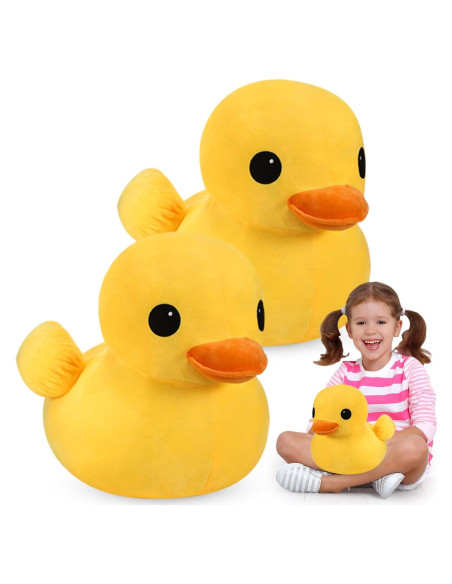 Peluche Pato Amarillo Leyndo 30 cm Suave Juguete Decorativo Peluche Pato Amarillo Leyndo 30 cm Suave Juguete Decorativo