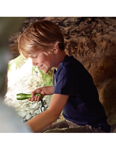 Linterna HABA Terra Kids con Clip, Luz LED 4 Modos para Niños