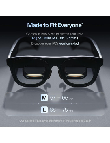 Gafas AR XREAL ONE PRO + Beam Pro WiFi 6G 128G - Pantalla 171"