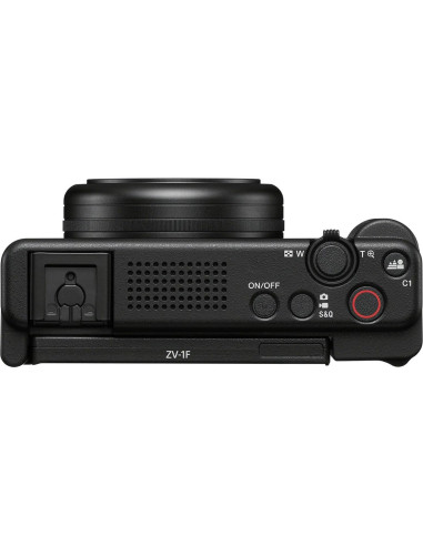 Cámara Vlog Sony ZV-1F Negra + Kit Accesorios Vloggers