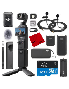 Cámara Gimbal DJI Osmo Pocket 3 Combo Creador 4K 120fps