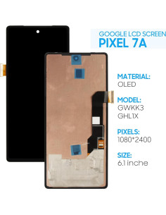 Reemplazo Pantalla Táctil LCD Yondista para Google Pixel 7A 6.1" Negro 2