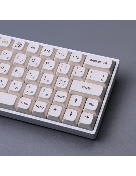 Juego de Teclas PBT 138 Teclas XDA Leche con Miel Sumgsn Juego de Teclas PBT 138 Teclas XDA Leche con Miel Sumgsn