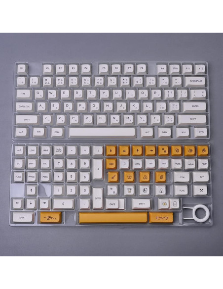 Juego de Teclas PBT 138 Teclas XDA Leche con Miel Sumgsn Juego de Teclas PBT 138 Teclas XDA Leche con Miel Sumgsn