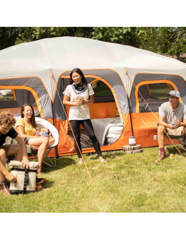 Carpa de Pared Rectangular CORE para 12 Personas con Base