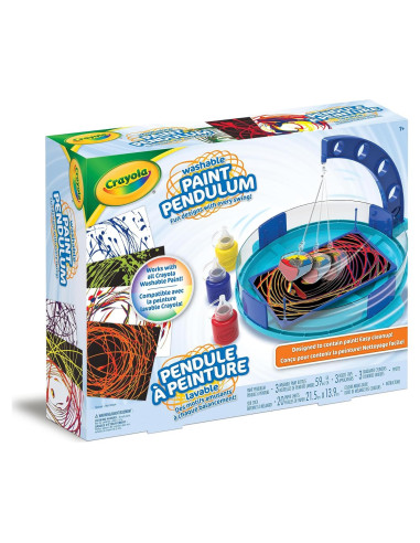 Péndulo de Pintura Lavable Crayola - Kit de 30 Piezas