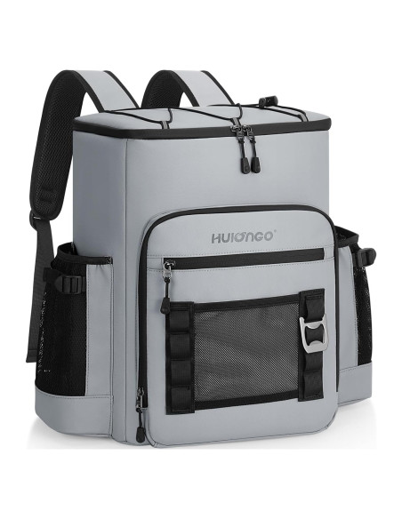 Mochila Cooler Aislada Hulongo 30.28L Impermeable 52 Latas Mochila Cooler Aislada Hulongo 30.28L Impermeable 52 Latas