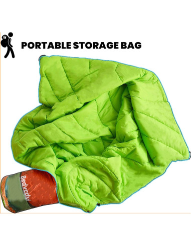 Manta de Camping Bedvcaty Acolchada Impermeable 198x142cm