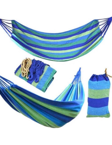 Hamaca de Algodón Leadigol 280x80cm Portátil para Camping