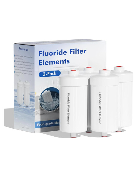 Filtros de Fluor Purewell FL-2 Paquete de 4, 5 Etapas, 0.68 kg Filtros de Fluor Purewell FL-2 Paquete de 4, 5 Etapas, 0.68 kg