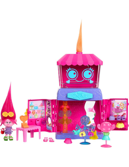 Set de Juego Boutique de Moda Fairtastic Mattel Trolls Reina Poppy Set de Juego Boutique de Moda Fairtastic Mattel Trolls Reina Poppy