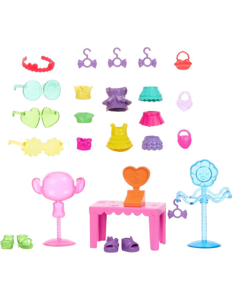 Set de Juego Boutique de Moda Fairtastic Mattel Trolls Reina Poppy Set de Juego Boutique de Moda Fairtastic Mattel Trolls Reina Poppy