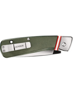 Cuchillo Plegable Gerber Straightlace 7.4 cm Verde 2