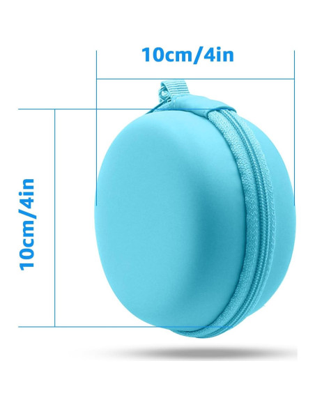 Funda Dura Portátil Taladad para Tamagotchi Uni Azul Funda Dura Portátil Taladad para Tamagotchi Uni Azul
