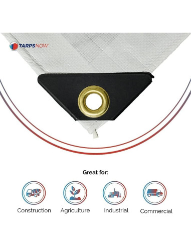 Lona de Polietileno TarpsNow 1.83x2.44m Impermeable 12 Mil