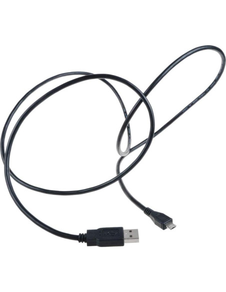Cable de carga Micro USB 1.5m J-ZMQER para Audio-Technica ATH-S200BT Cable de carga Micro USB 1.5m J-ZMQER para Audio-Technica ATH-S200BT