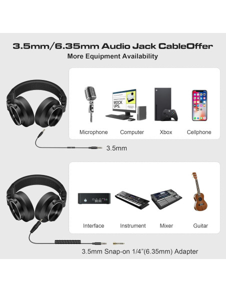 Auriculares PUPGSIS M20 Pro Hi-Res 40kHz con Cable Plegable Auriculares PUPGSIS M20 Pro Hi-Res 40kHz con Cable Plegable