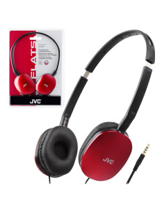 Auriculares JVC HA-S160R On-Ear Plegables con Cable 30mm