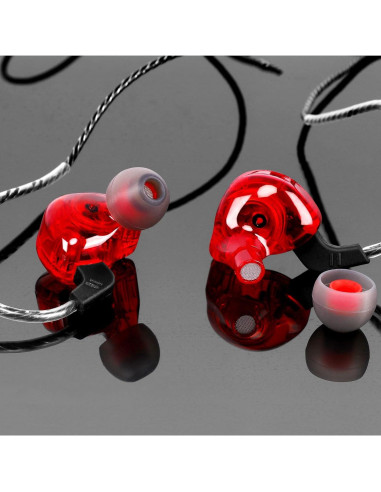 Auriculares In-Ear UrbanX ix2 Pro con Micrófono y Cable 1.2m
