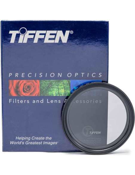 Filtro de Densidad Neutra Variable Tiffen 52mm 2-8 paradas Filtro de Densidad Neutra Variable Tiffen 52mm 2-8 paradas