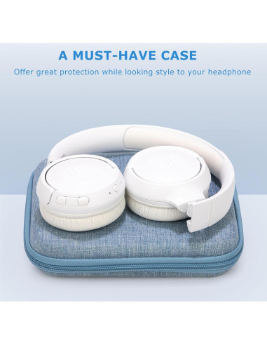 Funda Dura Ginsco para Auriculares Bluetooth JBL Tune 510BT
