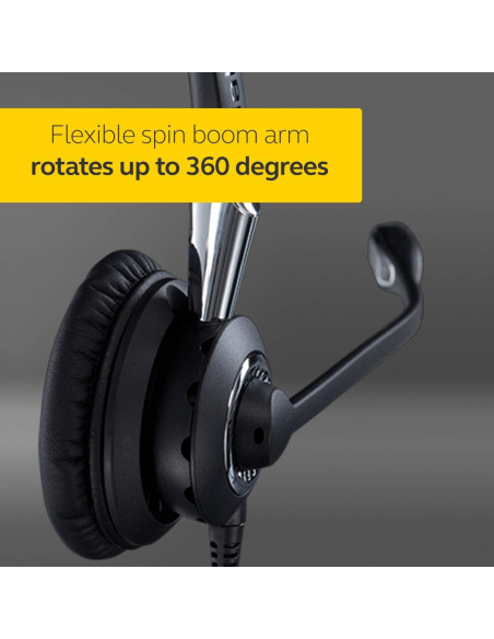 Auricular Jabra 2400 II USB DUO CC con Micrófono Cancelación Ruido Auricular Jabra 2400 II USB DUO CC con Micrófono Cancelación Ruido