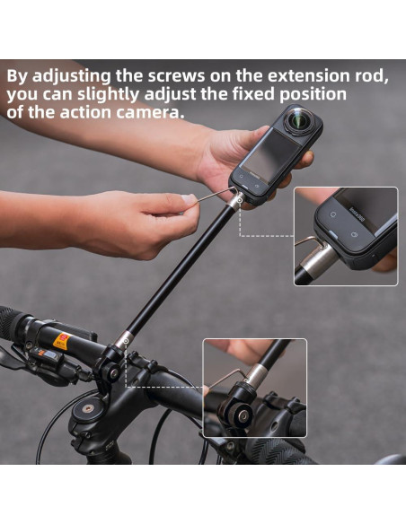 Soporte de Manillar para Bicicleta GUOYU con Extensión 21.8 cm Soporte de Manillar para Bicicleta GUOYU con Extensión 21.8 cm