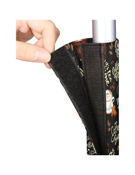 Juego de Fundas para Manijas de Refrigerador QiuqiuLe 2 Piezas Juego de Fundas para Manijas de Refrigerador QiuqiuLe 2 Piezas