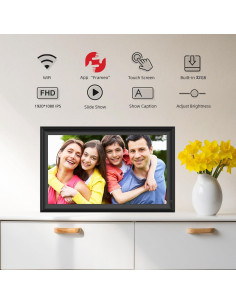 Marco Digital WiFi YENOCK 15.6" FHD 32GB Pantalla Táctil 2