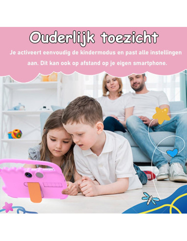 Tableta Infantil 7" WUIUHOU Android 12, 4GB RAM, 32GB ROM