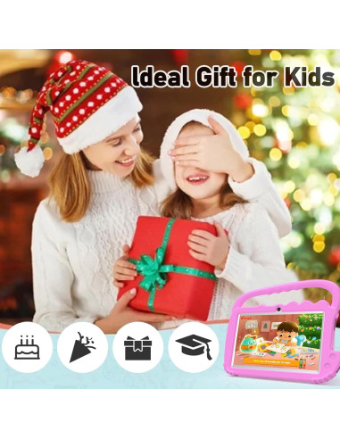 Tableta Infantil 7" WUIUHOU Android 12, 4GB RAM, 32GB ROM